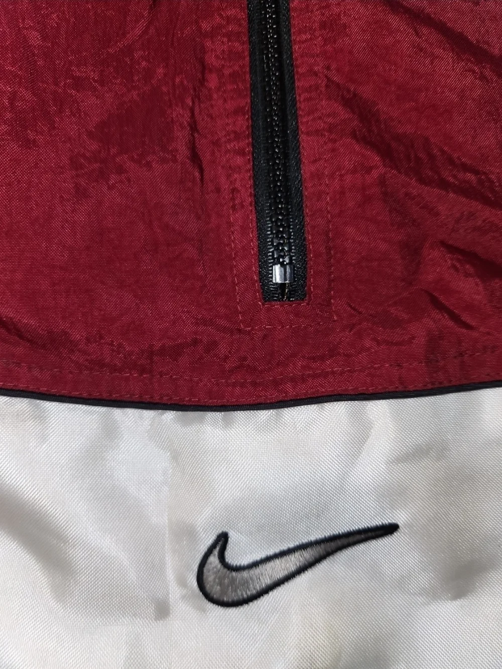 Nike Y2K Vintage Windbreaker Pullover Jacket Men's Size Xtra  Large  Embroidered